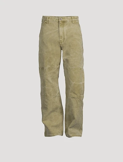 Palma Face Canvas Trousers