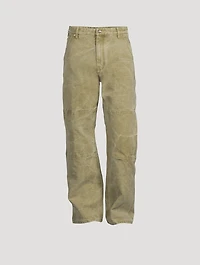 Palma Face Canvas Trousers