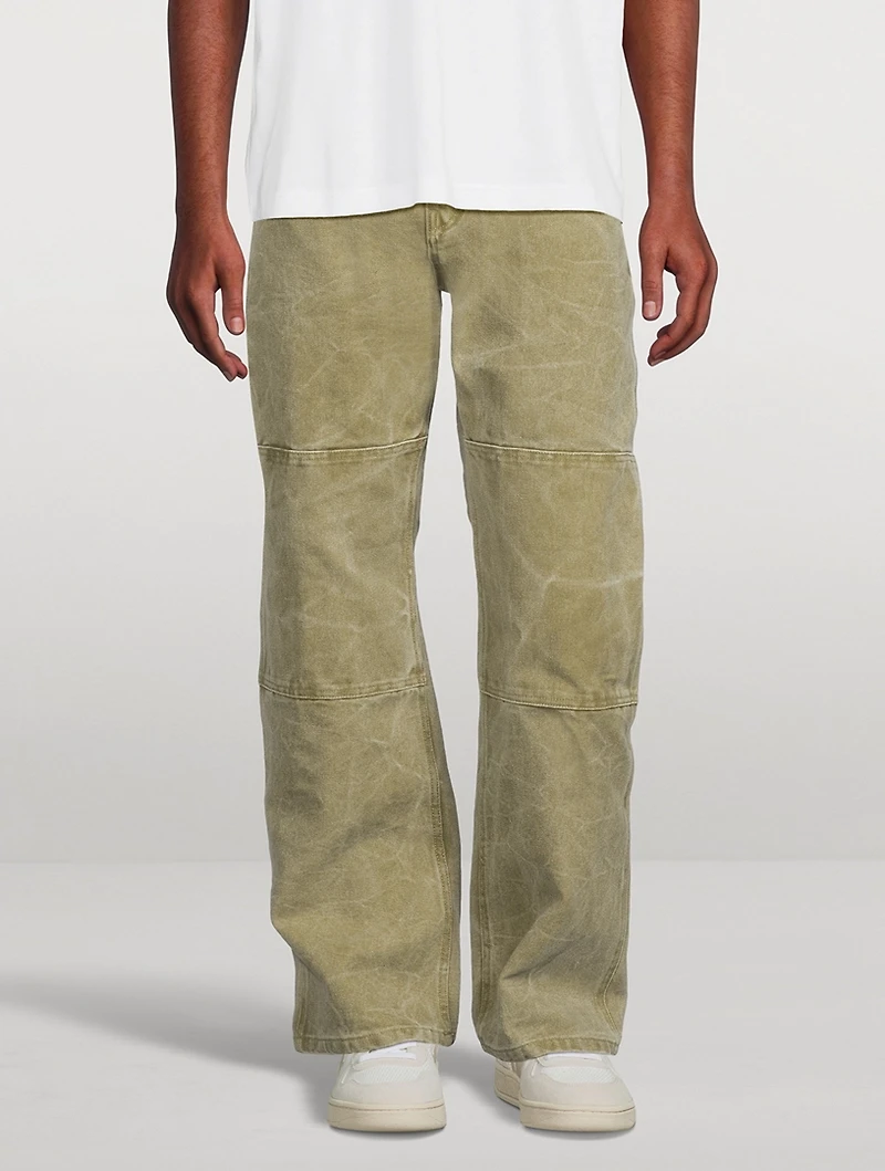 Palma Face Canvas Trousers