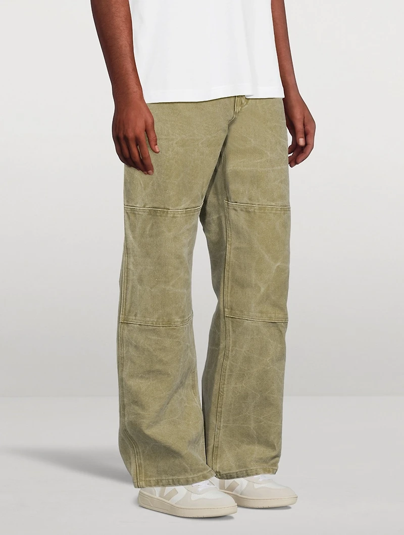Palma Face Canvas Trousers