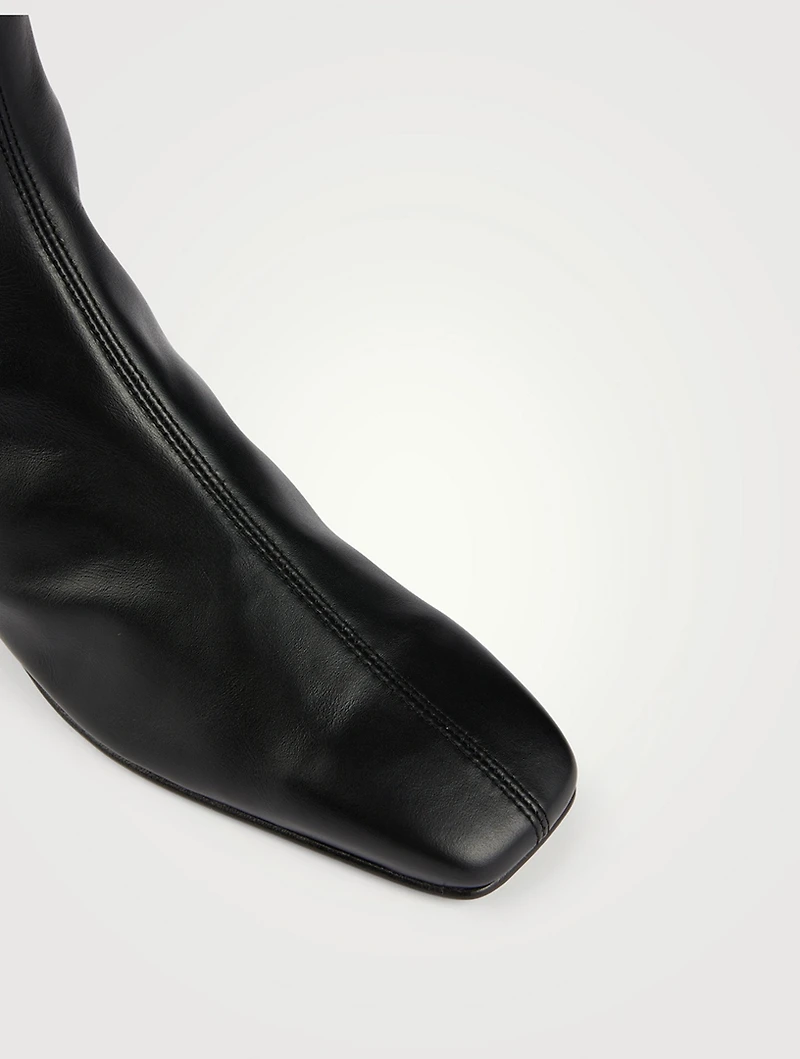 Edie Leather Knee-High Boots