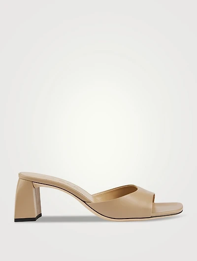 Romy Leather Mules