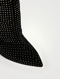 Holly Stiletto Leather Knee-High Boots