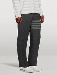 Wool Donegal Tweed Pants