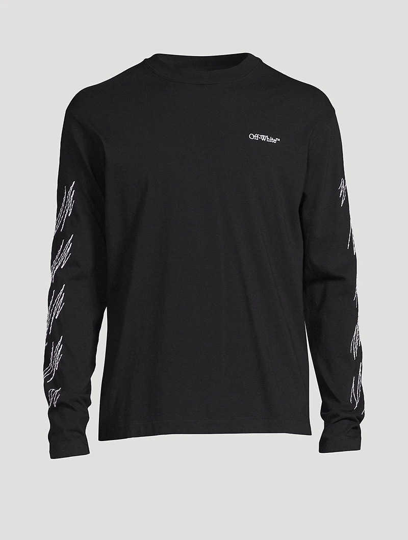 Moon Cam Arrow Skate Long-Sleeve T-Shirt