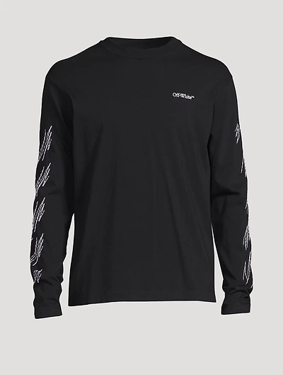 Moon Cam Arrow Skate Long-Sleeve T-Shirt