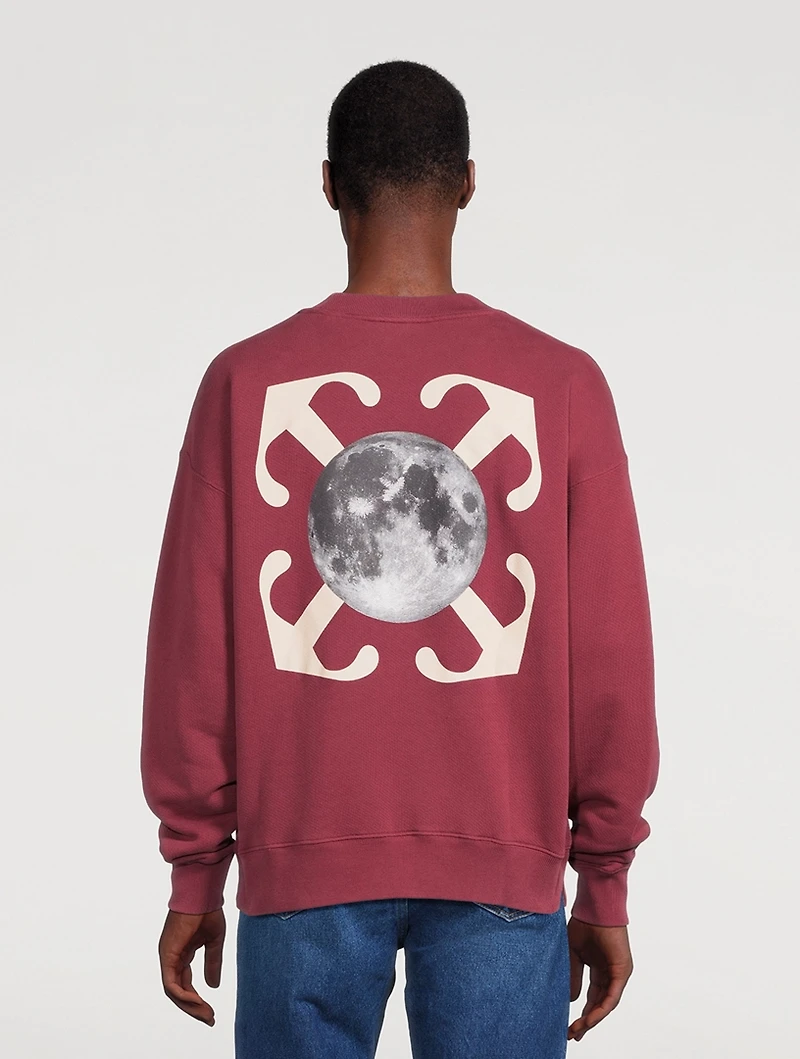 Moon Arrow Skate Crewneck Sweatshirt
