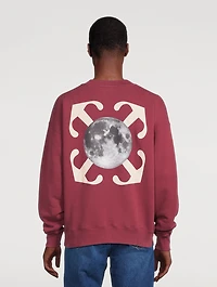 Moon Arrow Skate Crewneck Sweatshirt