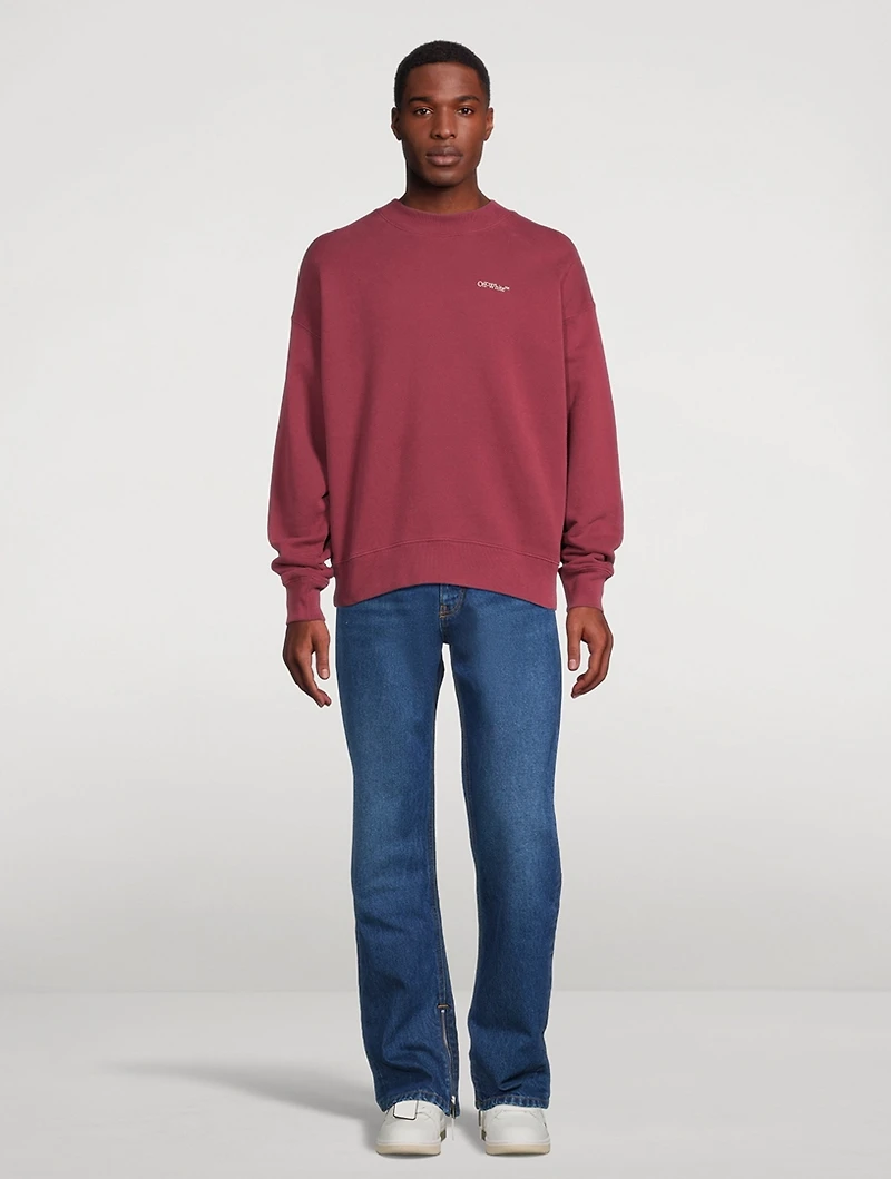 Moon Arrow Skate Crewneck Sweatshirt