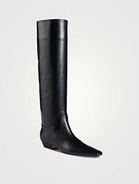 The Marfa Leather Knee-High Boots