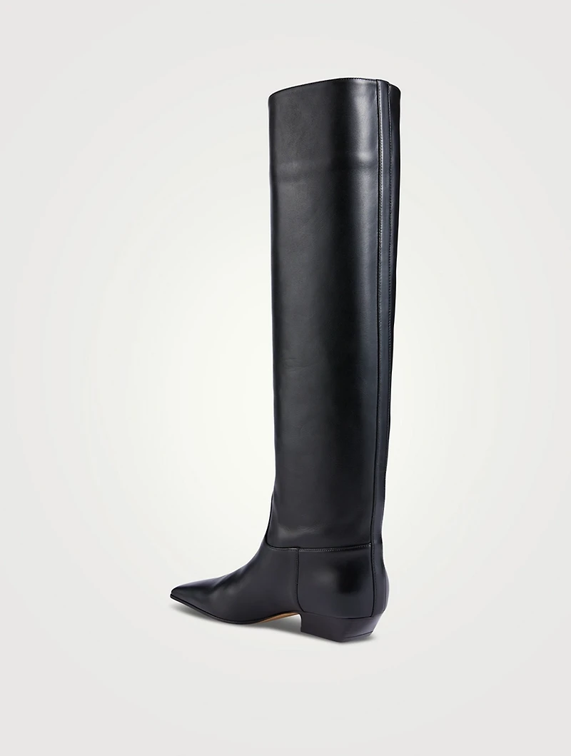 The Marfa Leather Knee-High Boots
