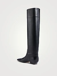 The Marfa Leather Knee-High Boots