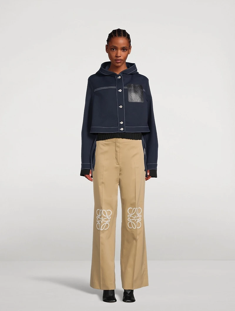 Cropped Workwear Jacket
