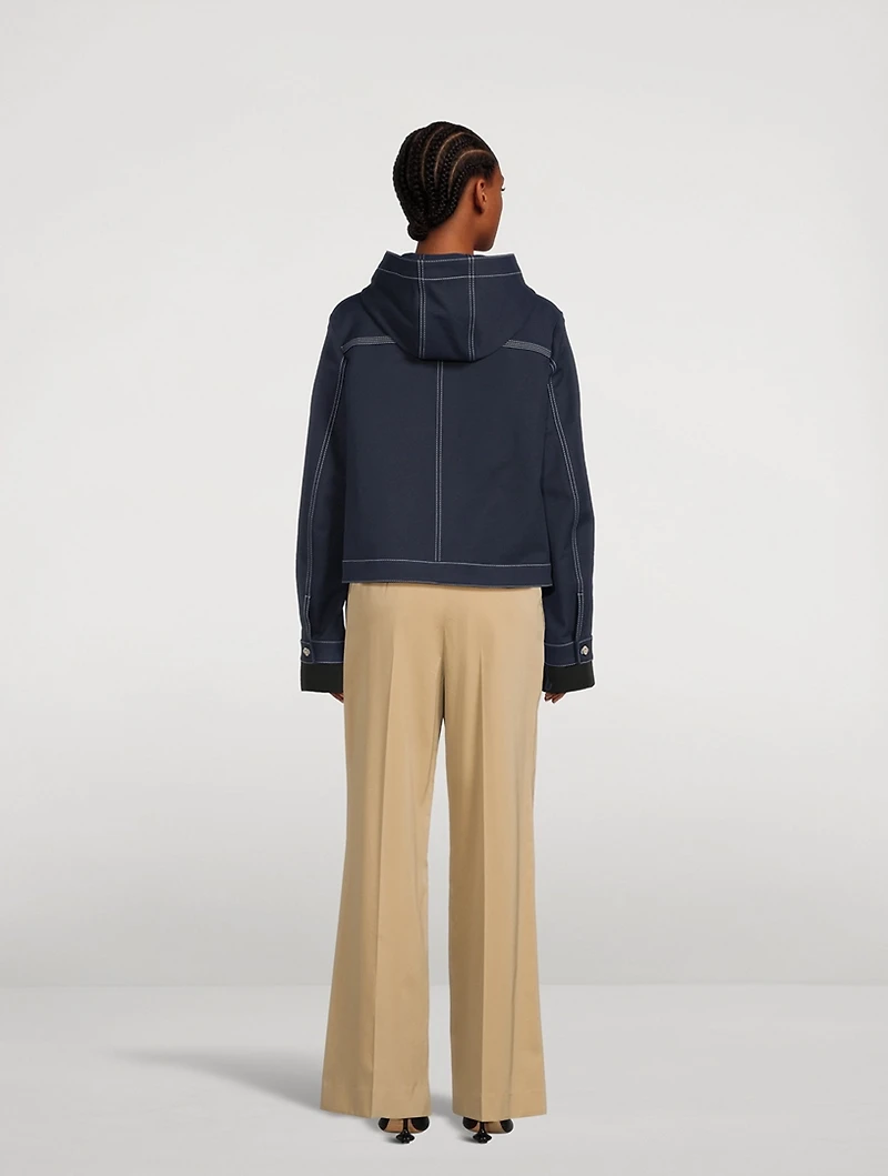 Cropped Workwear Jacket