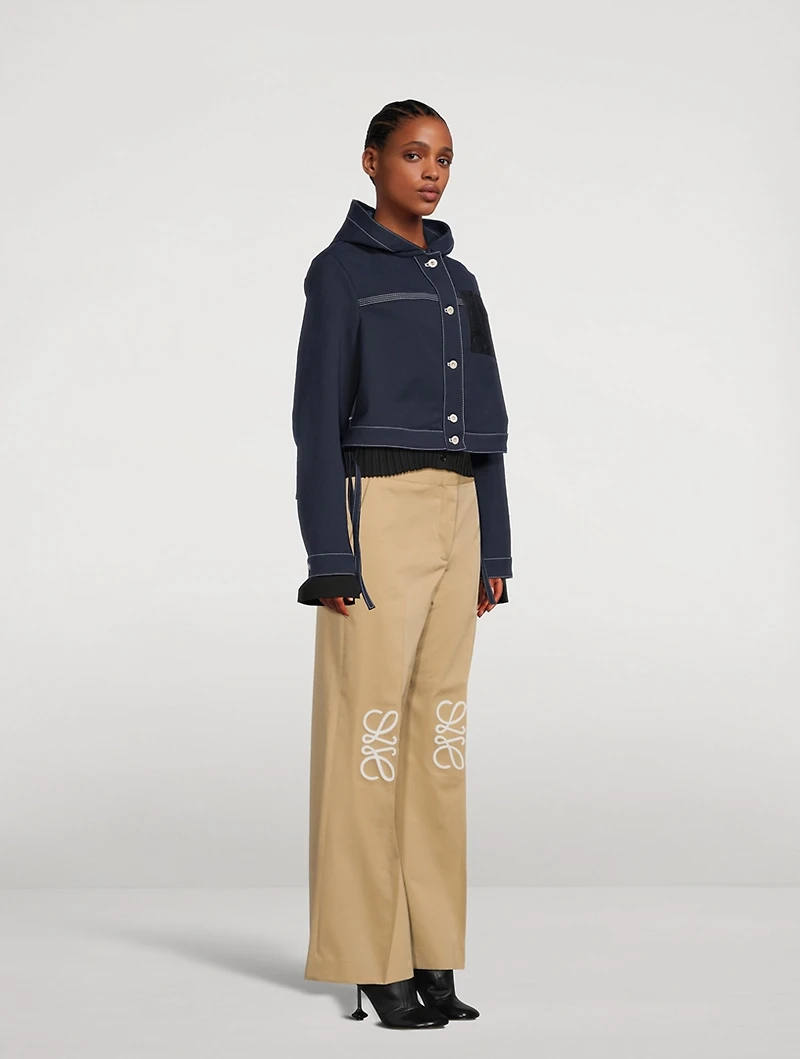Cropped Workwear Jacket