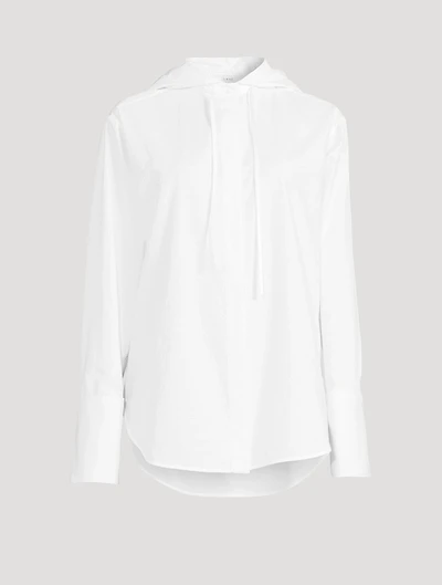 Hooded Cotton Shirt