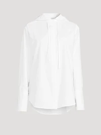 Hooded Cotton Shirt