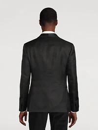 Wool And Silk Smoking Jacket
