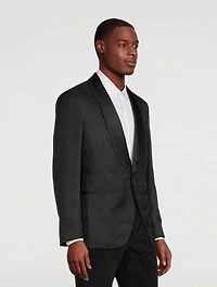 Wool And Silk Smoking Jacket