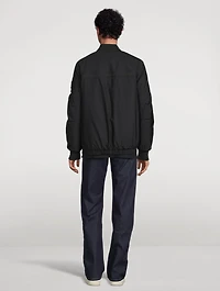 Sussex Stretch Nylon Down Bomber Jacket