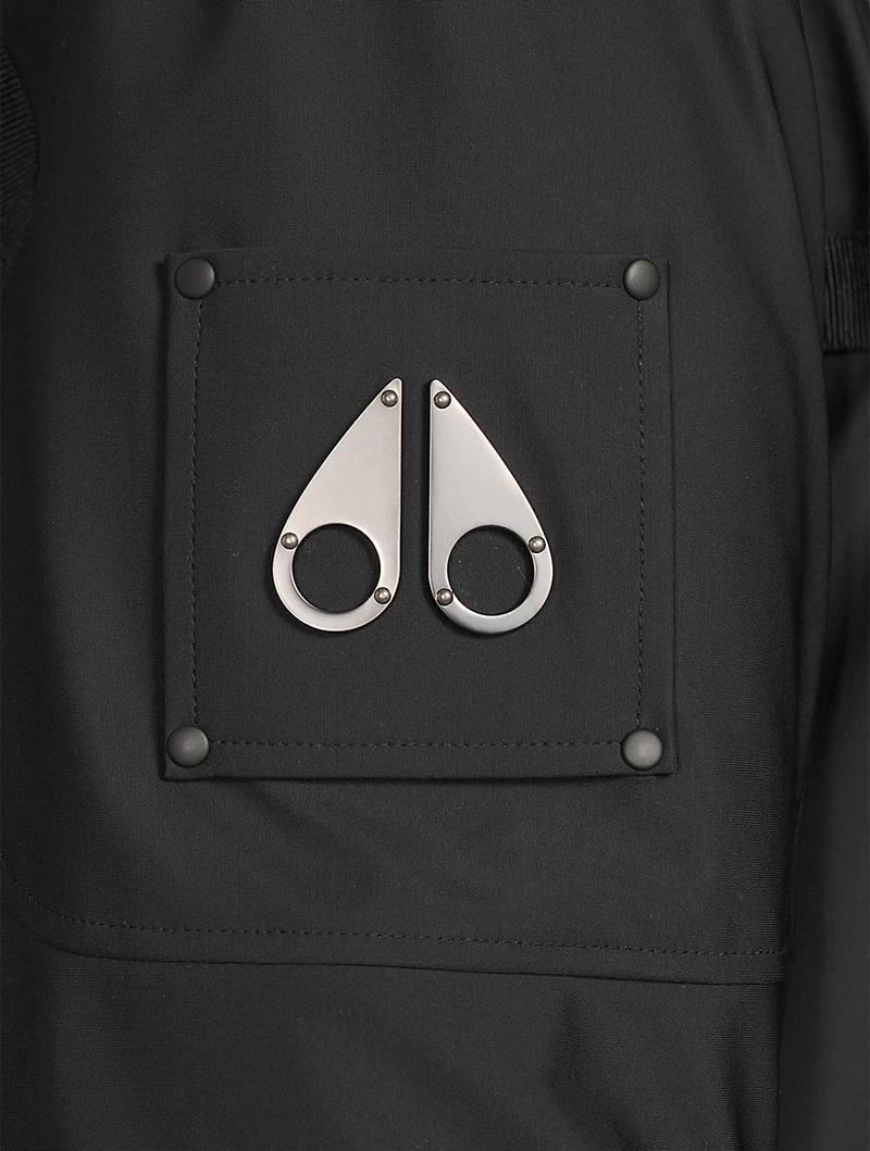 Sussex Stretch Nylon Down Bomber Jacket
