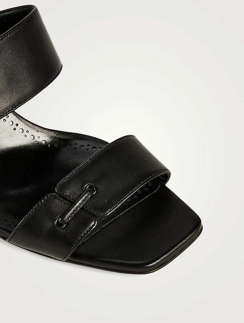 Nebre Leather Mules