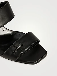 Nebre Leather Mules