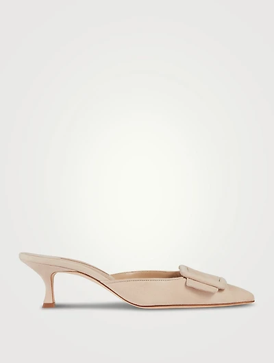 Maysale 50 Suede Mules
