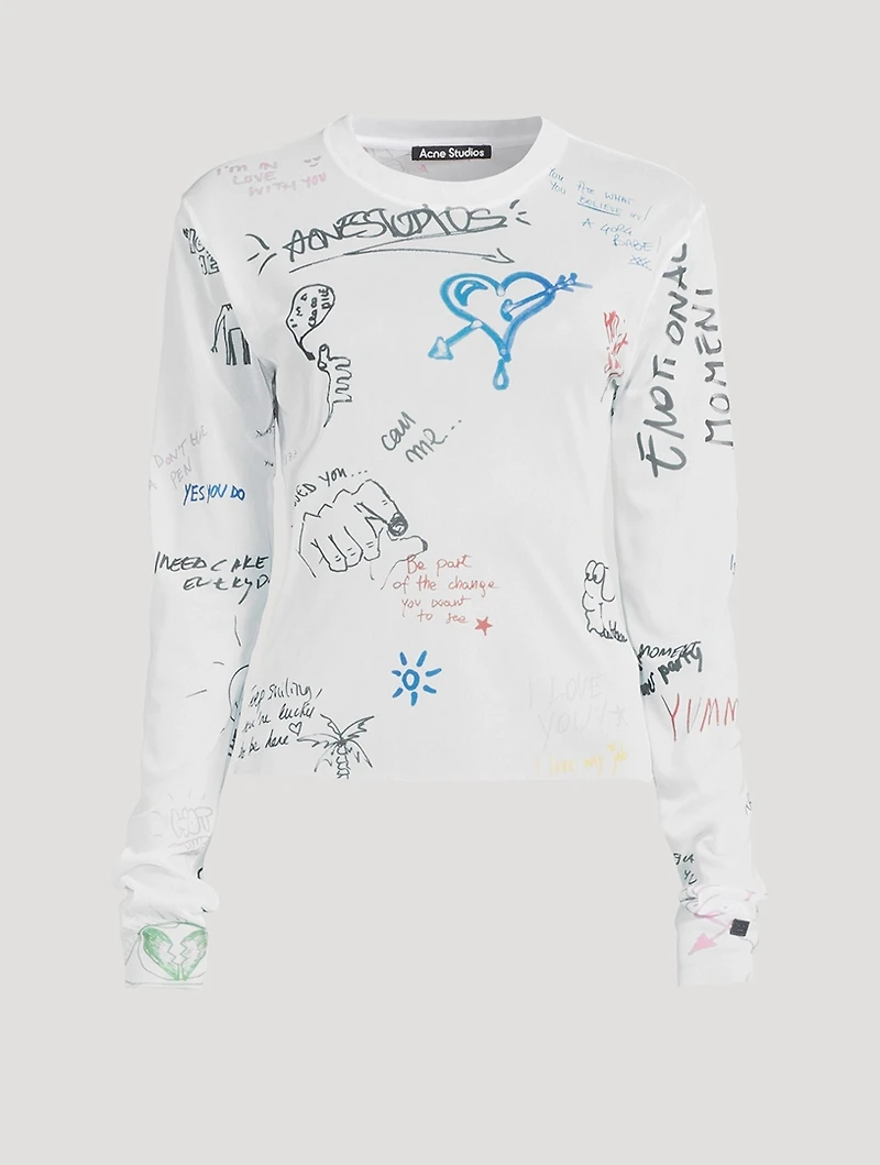 Scribbles Long-Sleeve T-Shirt