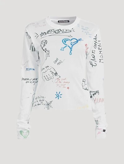 Scribbles Long-Sleeve T-Shirt