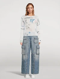 Scribbles Long-Sleeve T-Shirt