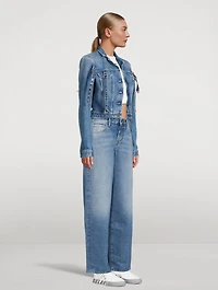 Cropped Denim Jacket
