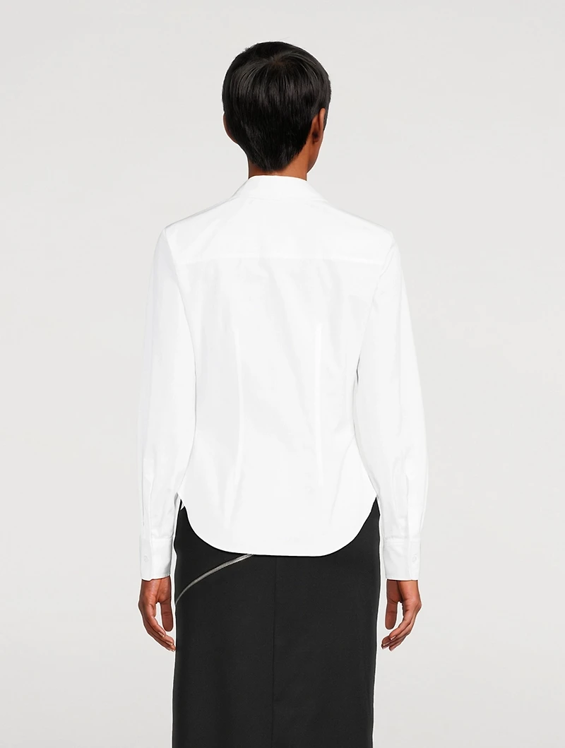 Zip Pocket Poplin Shirt