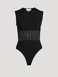 Hybrid Mesh Bodysuit