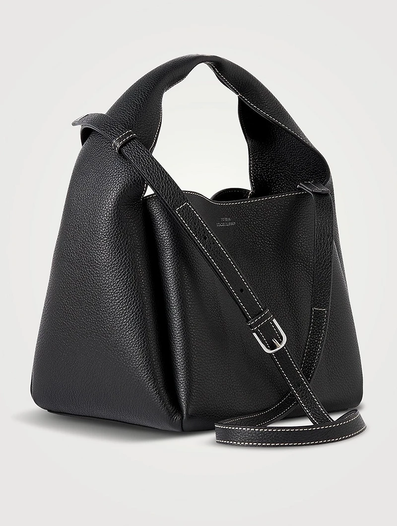 Bucket Leather Shoulder Bag