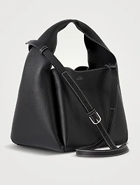 Bucket Leather Shoulder Bag