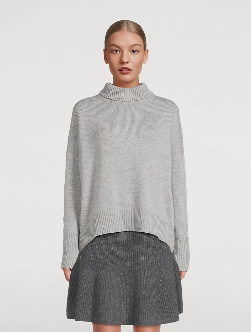 Heidi Cashmere Turtleneck Sweater