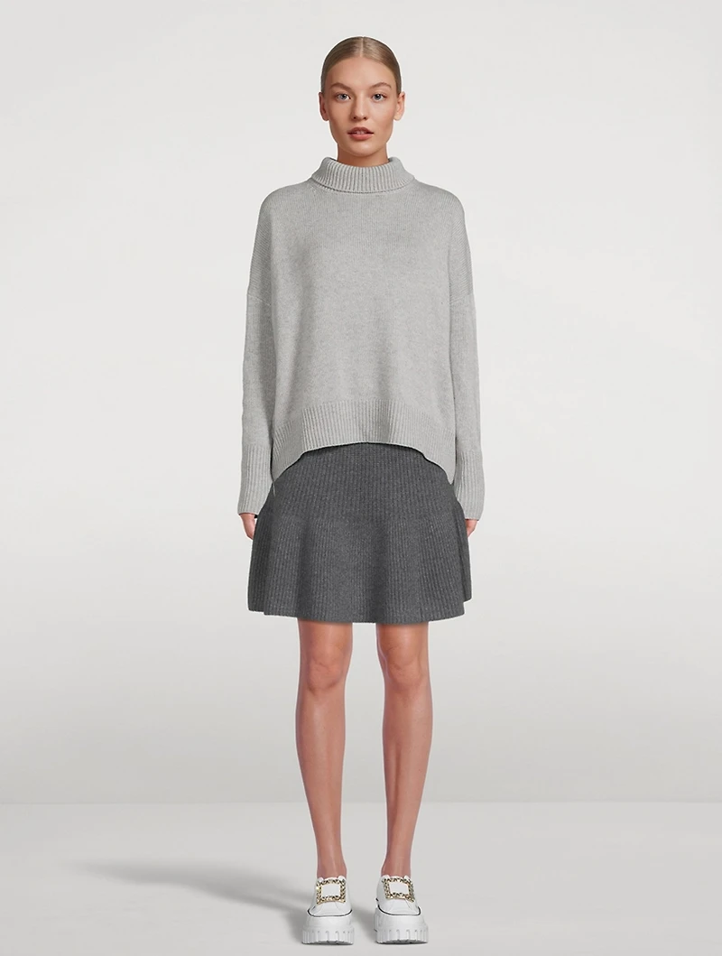 Heidi Cashmere Turtleneck Sweater