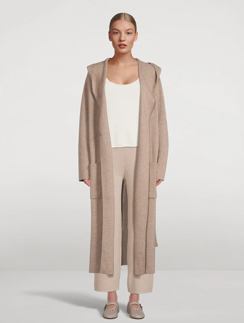 Aiden Belted Cashmere Coat