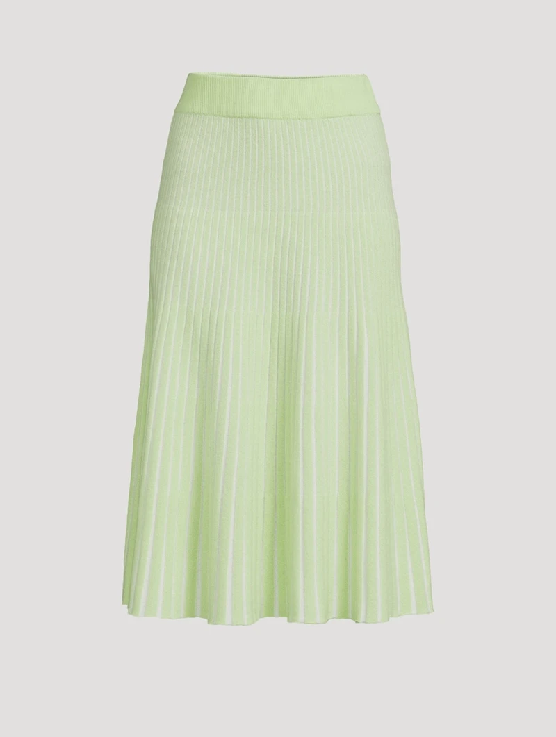 Tiara Cashmere Midi Skirt