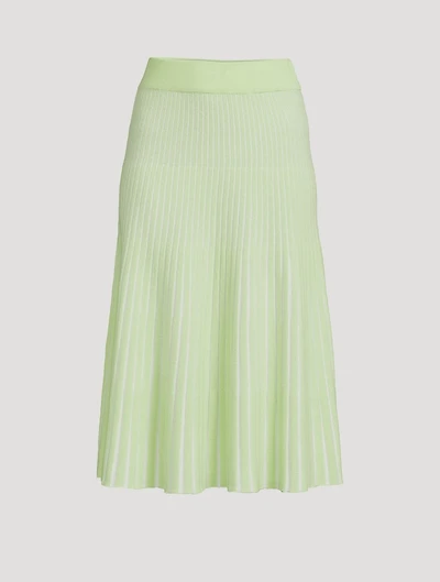 Tiara Cashmere Midi Skirt