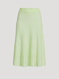Tiara Cashmere Midi Skirt