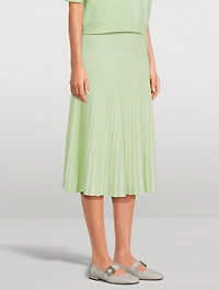 Tiara Cashmere Midi Skirt