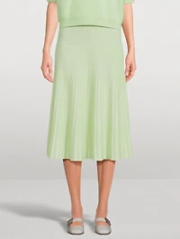 Tiara Cashmere Midi Skirt