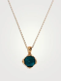 The Eye Of The Storm Emerald Necklace