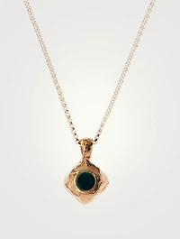 The Eye Of The Storm Emerald Necklace
