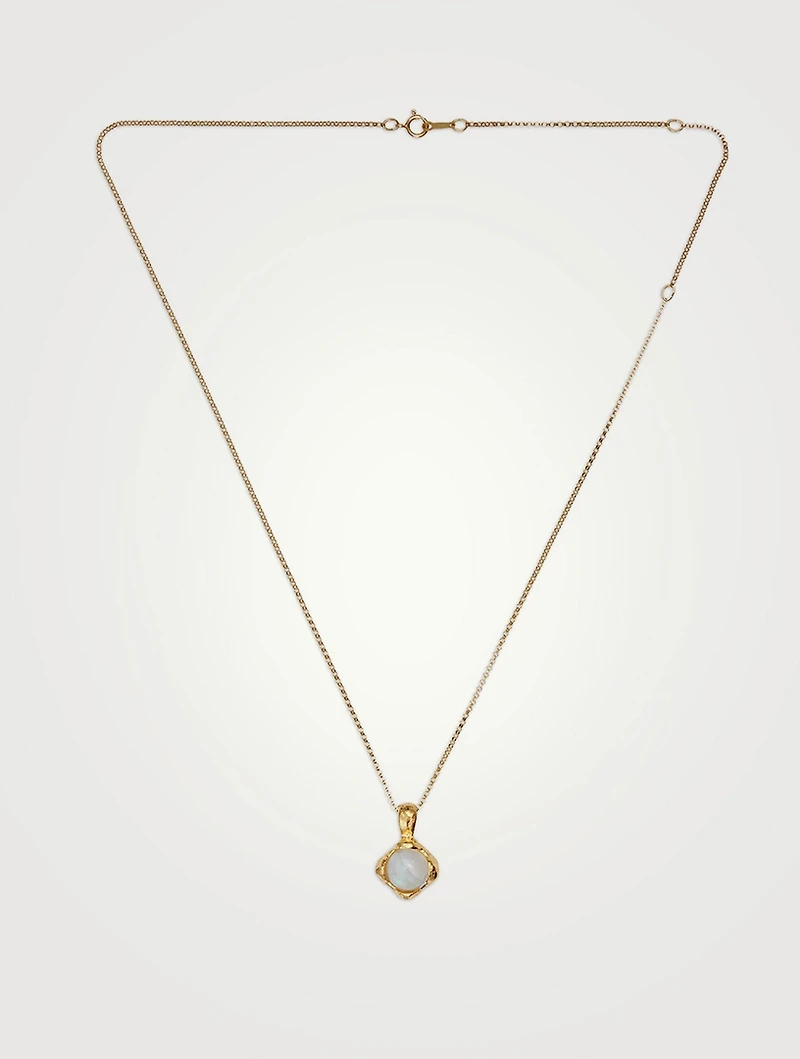The Lunar Fragment Moonstone Necklace