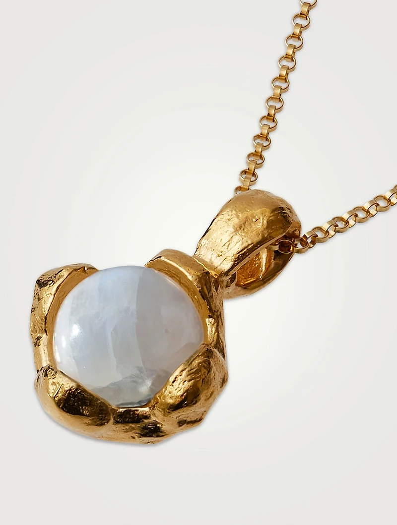 The Lunar Fragment Moonstone Necklace
