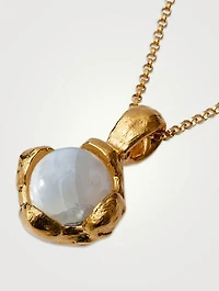 The Lunar Fragment Moonstone Necklace