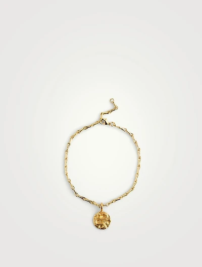 The Medusa Medallion Chain Anklet